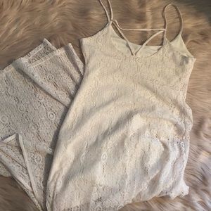 Floor length dress